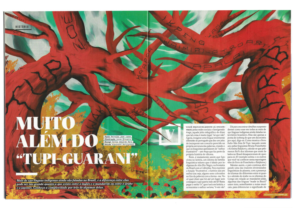 Ilustração - Revista Superinteressante - Novembro/2021