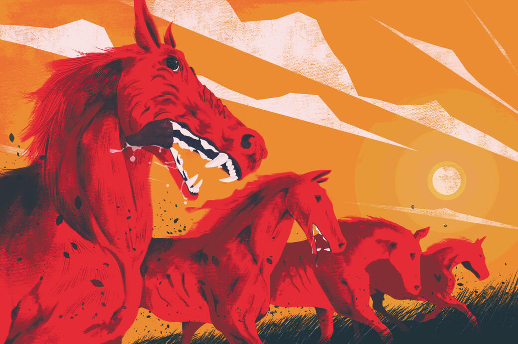 Ilustração para o livro Extreme Meatpunks Forever - The Roleplaying Game